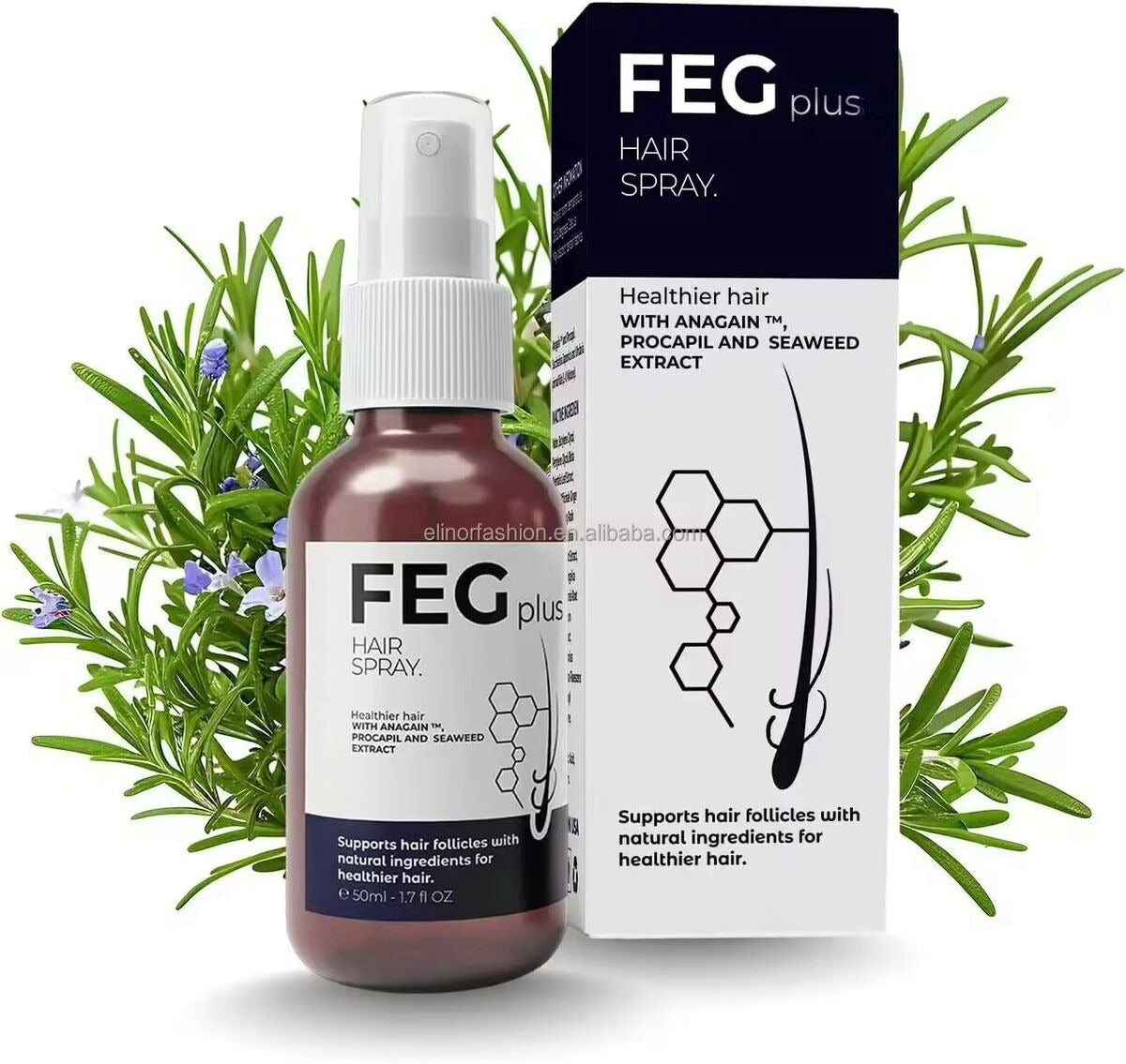 Feg Plus Beard & Hair Growth Serum
