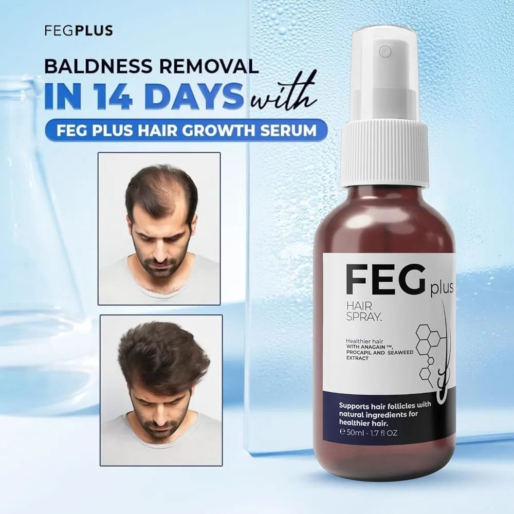 Feg Plus Beard & Hair Growth Serum