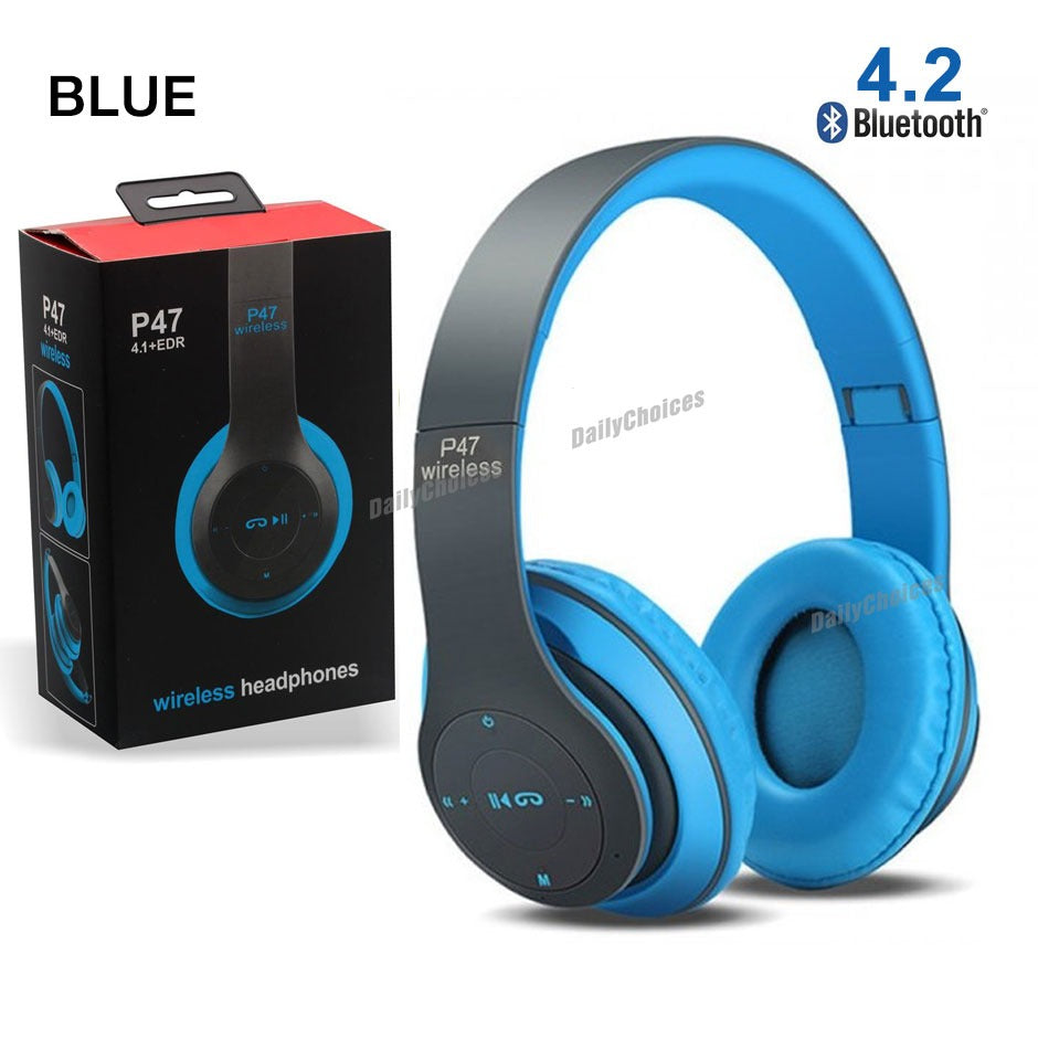 Wireless Headphones, P47 Bluetooth