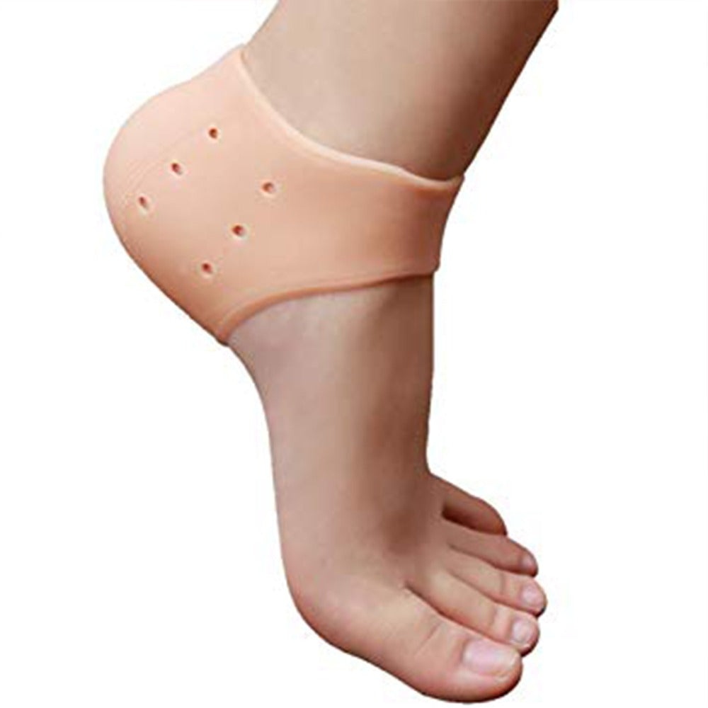 1 Pair Silicone Gel Heel Crack Protector